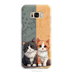 Cute Animal Art Design   - Matte Finish - Snap On Hard Case with Life Time Colors Guarantee
