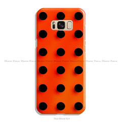 Red Black Dot Design - Matte Finish - Snap On Hard Case with LifeTime Colors Guarantee