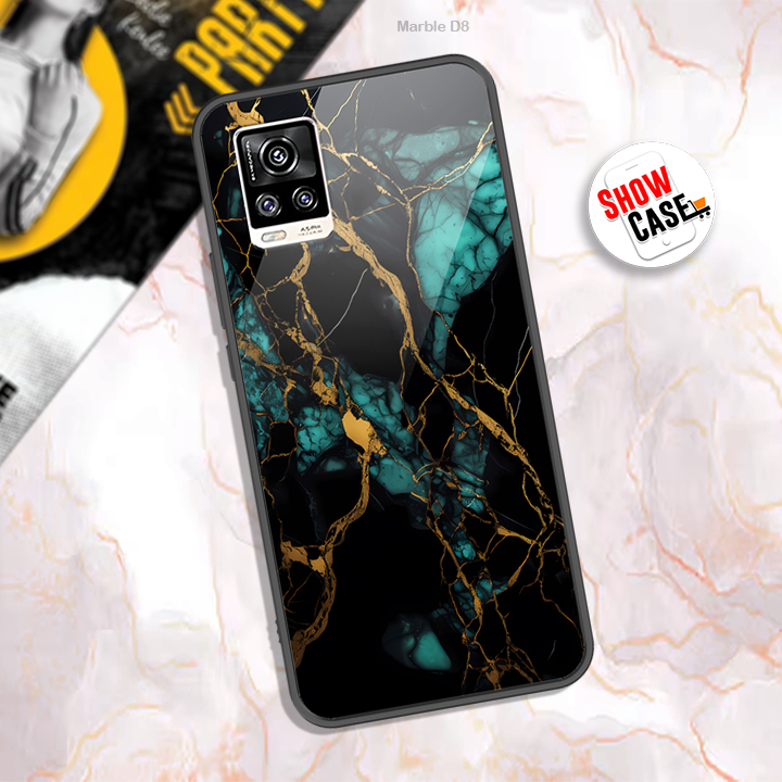 Marble Series - Design 8 - Premium Shiny Glass Case & Matte Hard Case | Lifetime Colour Gurantee - Available in all models